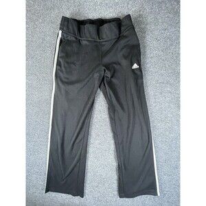 Adidas Pants Womens Medium Aeroready Black Training Track